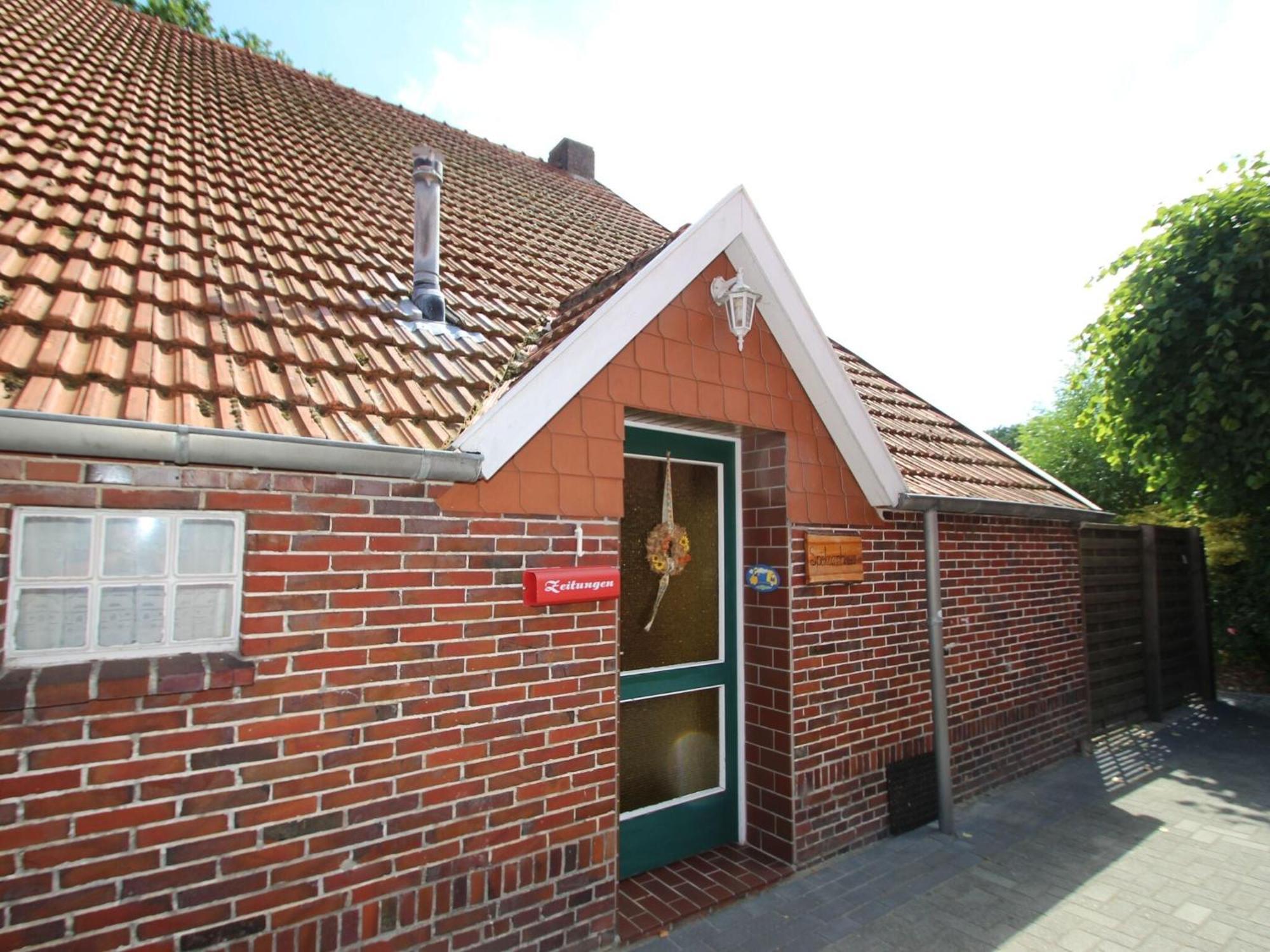 Ferienwohnung Terraced House In Strackholt With Terrace Grossefehn Exterior foto